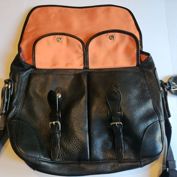 Vintage MULHOLLAND Black Leather Briefcase THE CHALICE 2007 - Picture 4 of 16